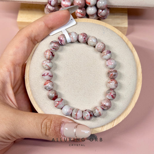 Cinnabar Crystal Bracelet 朱砂