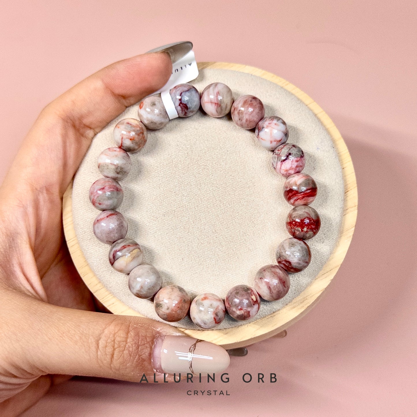 Cinnabar Crystal Bracelet 朱砂