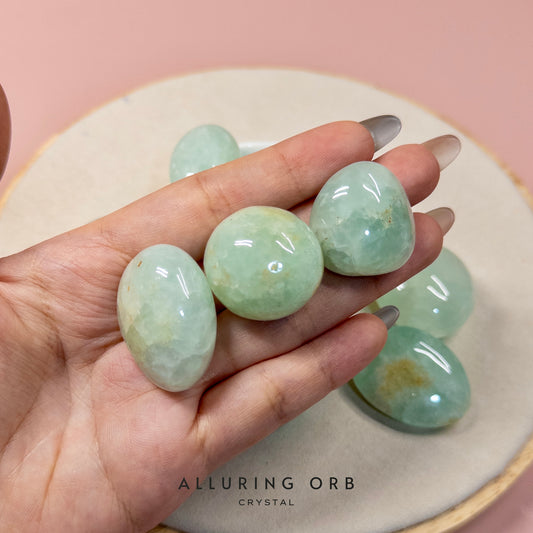 Blue Prehnite Tumble