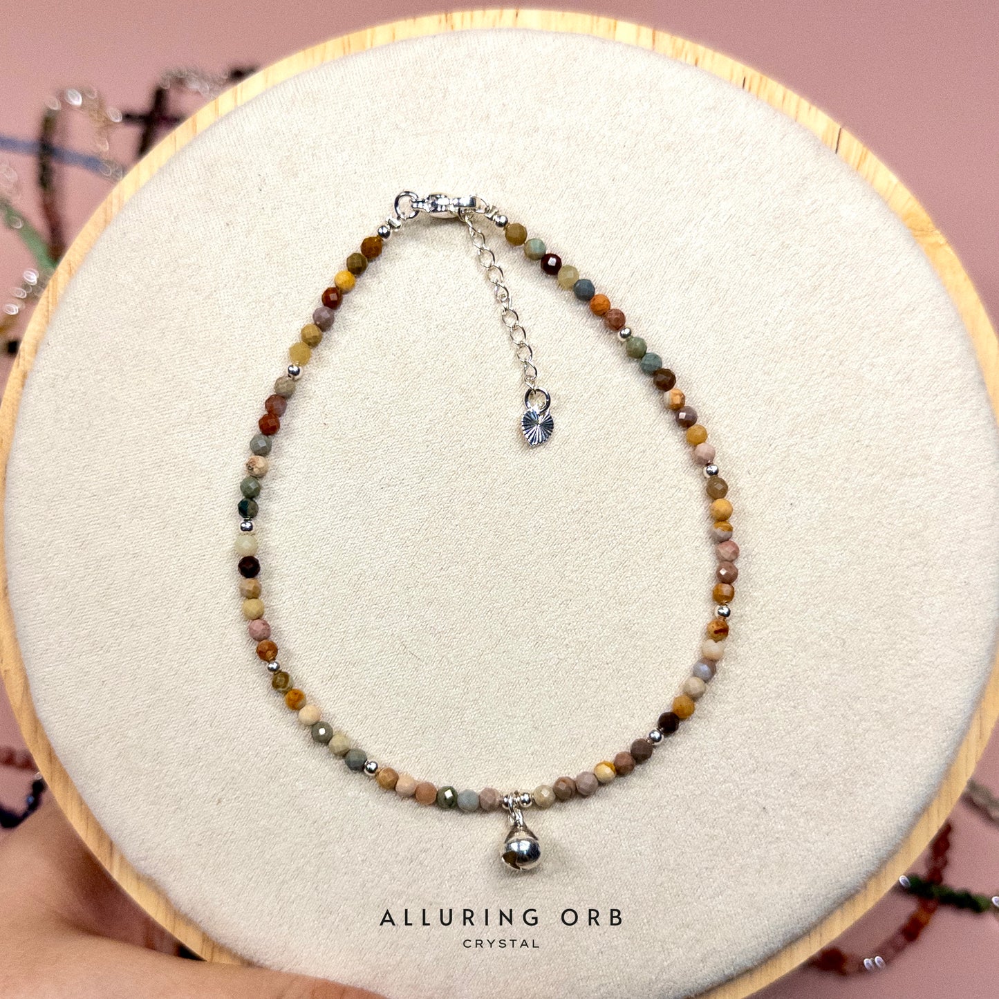 Dainty Crystal Anklet