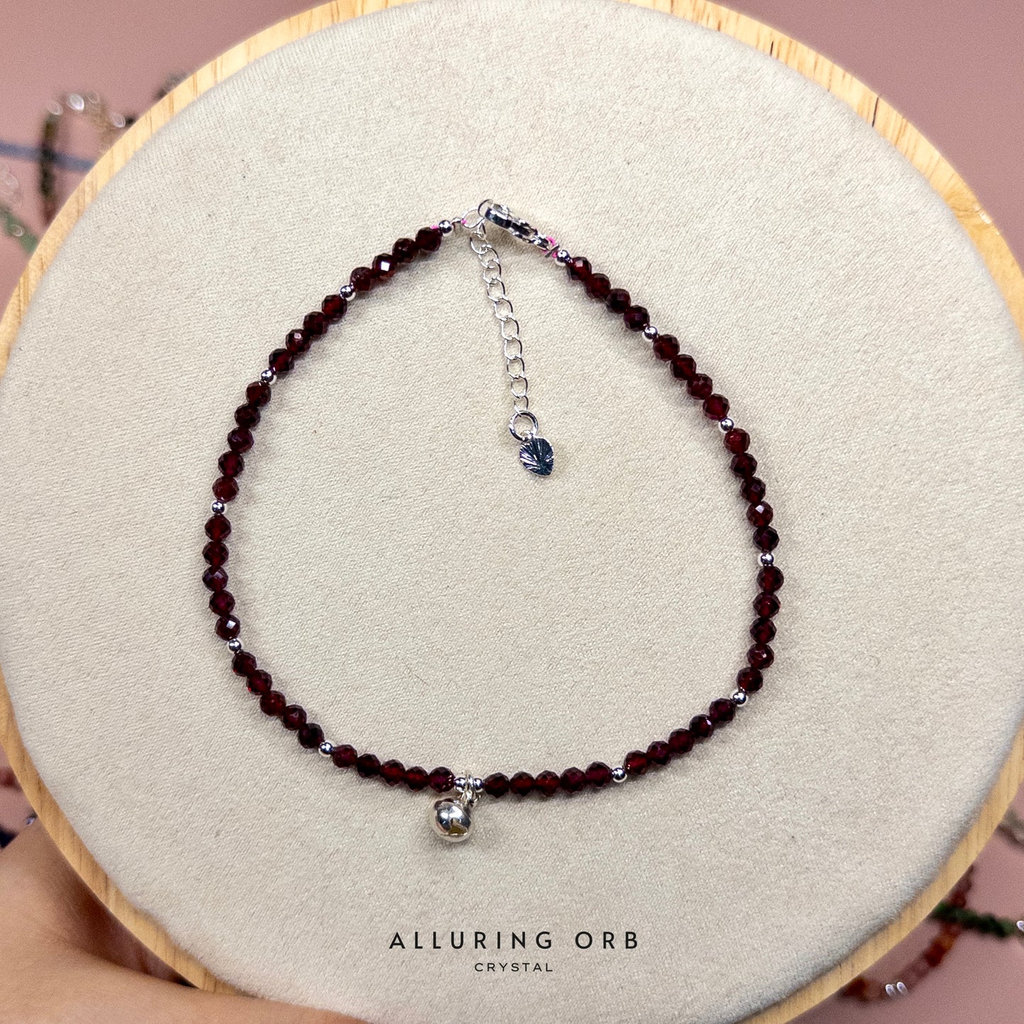 Dainty Crystal Anklet