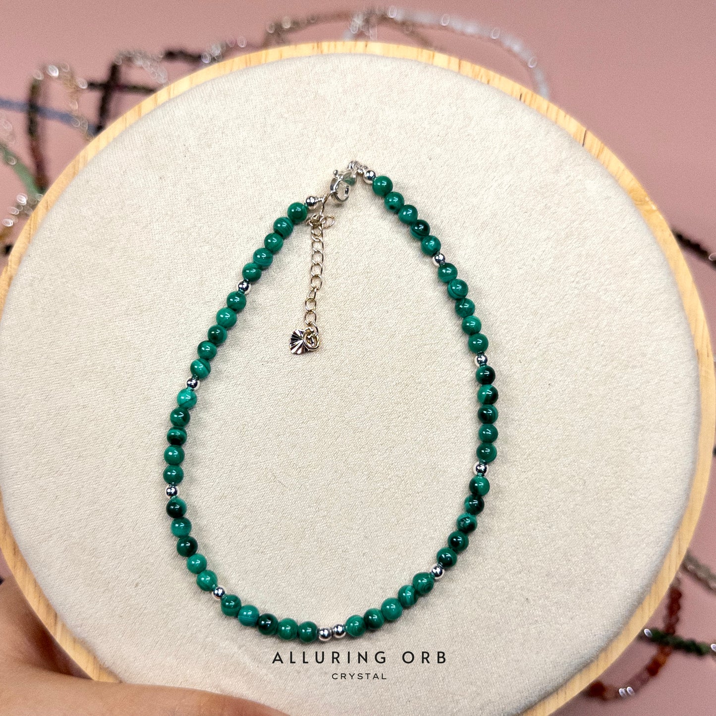 Dainty Crystal Anklet