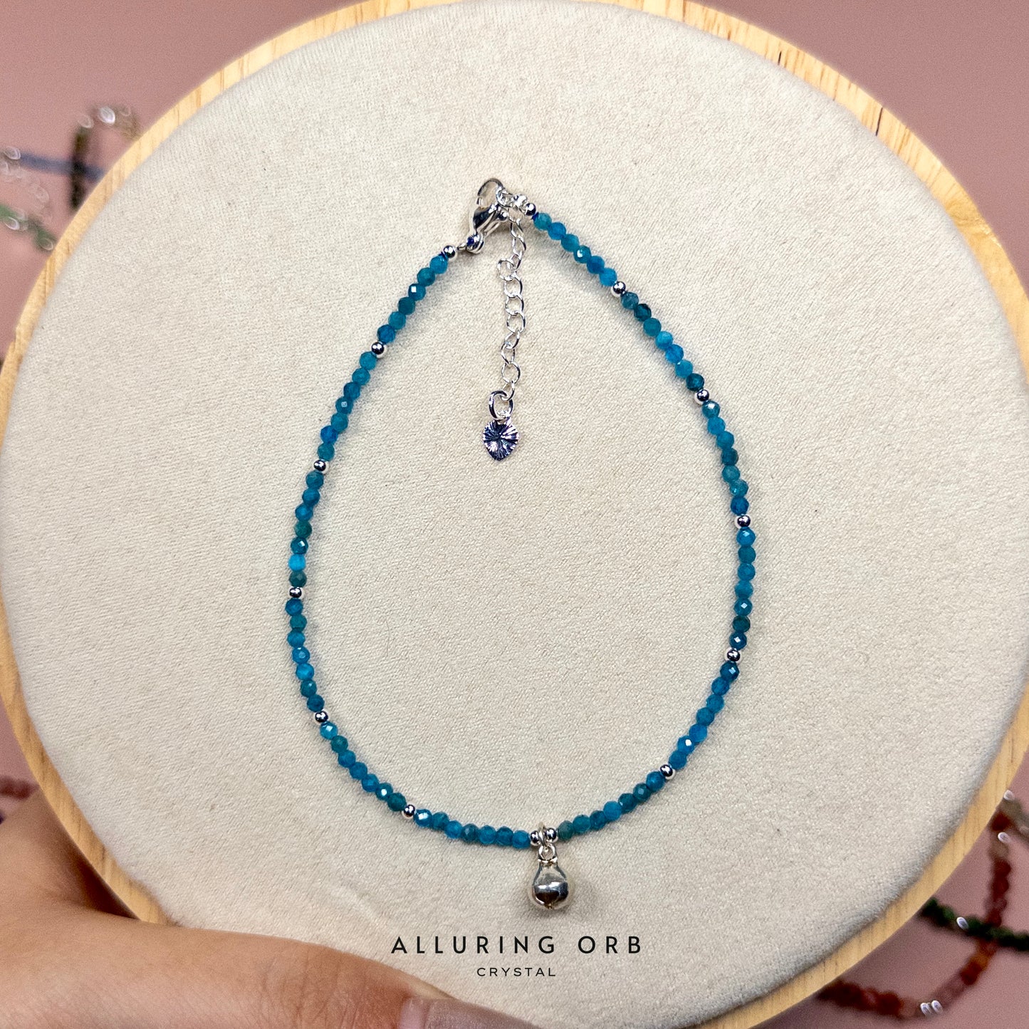 Dainty Crystal Anklet