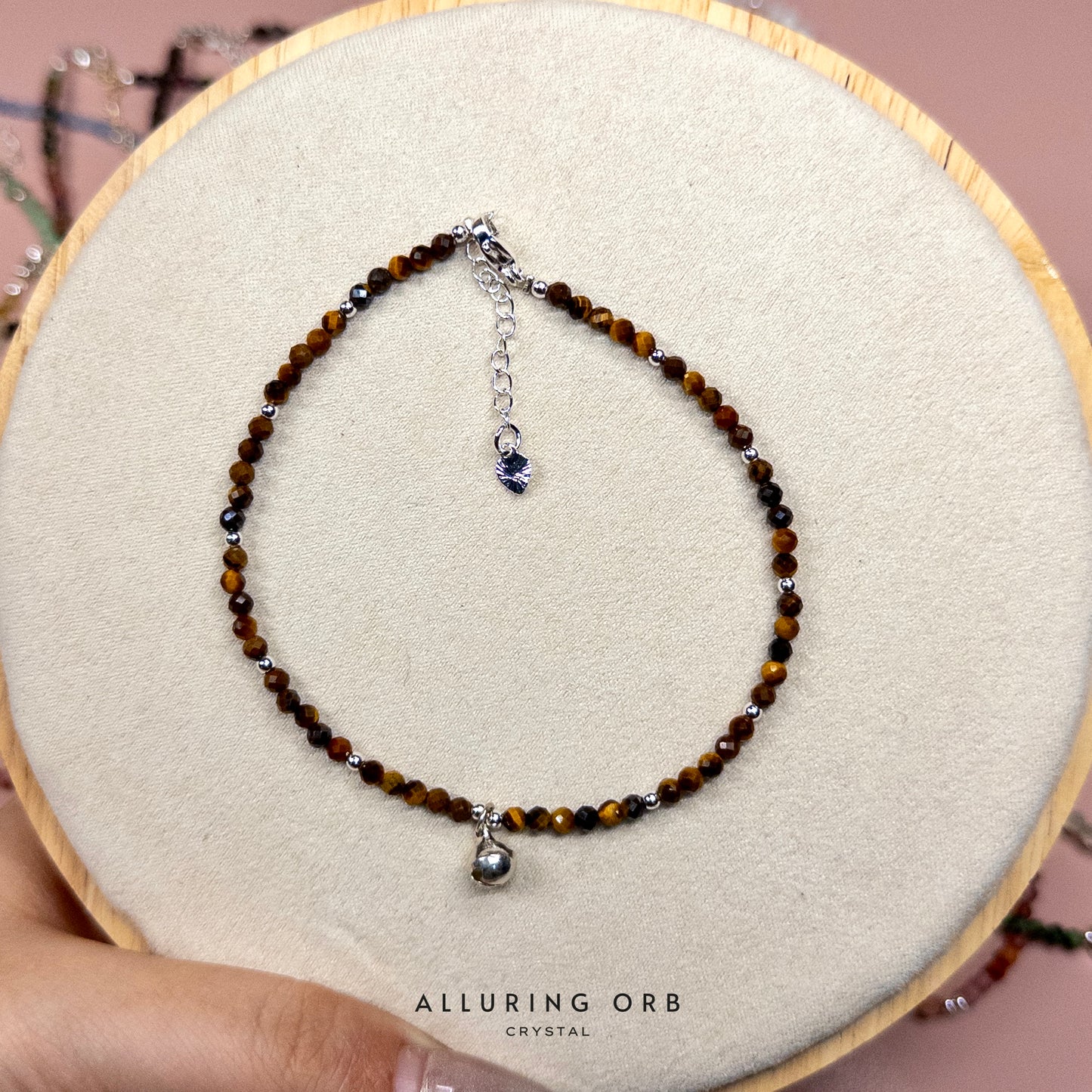 Dainty Crystal Anklet