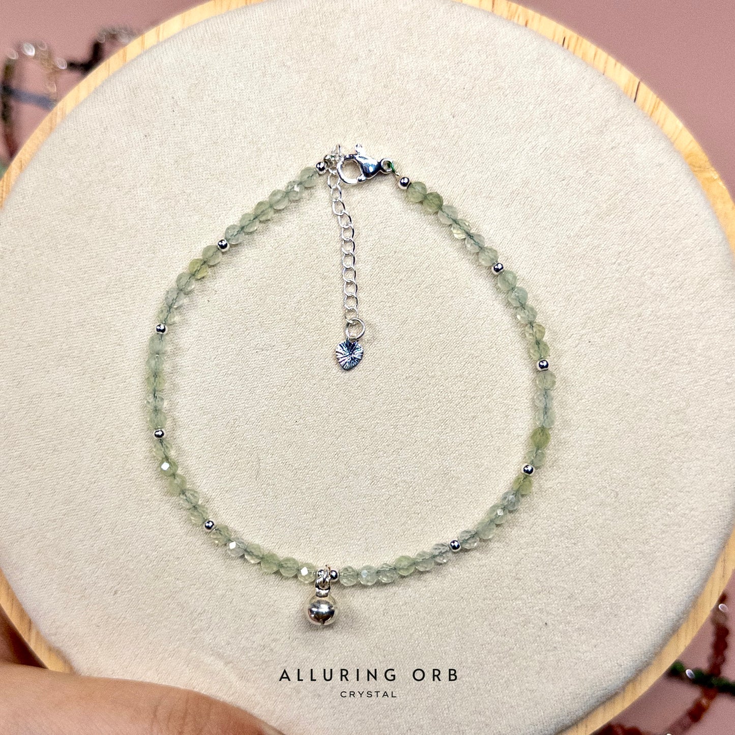Dainty Crystal Anklet