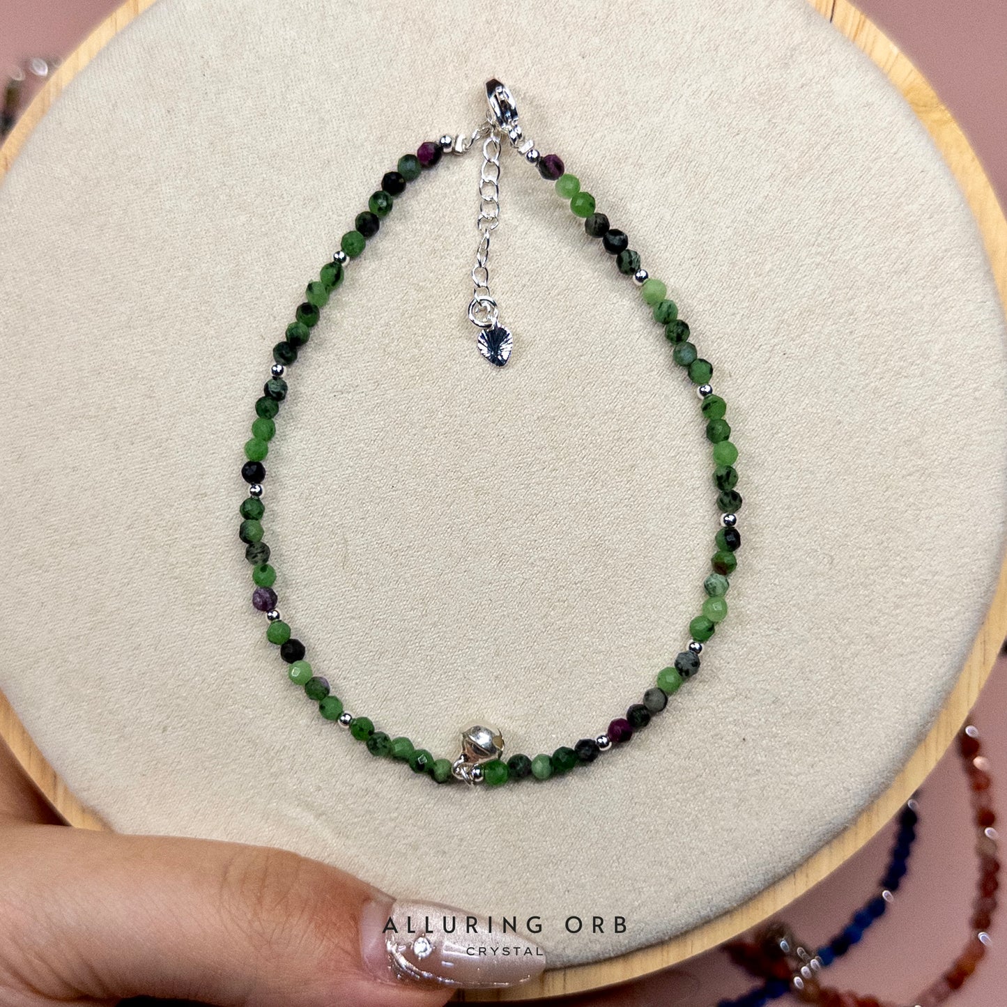 Dainty Crystal Anklet