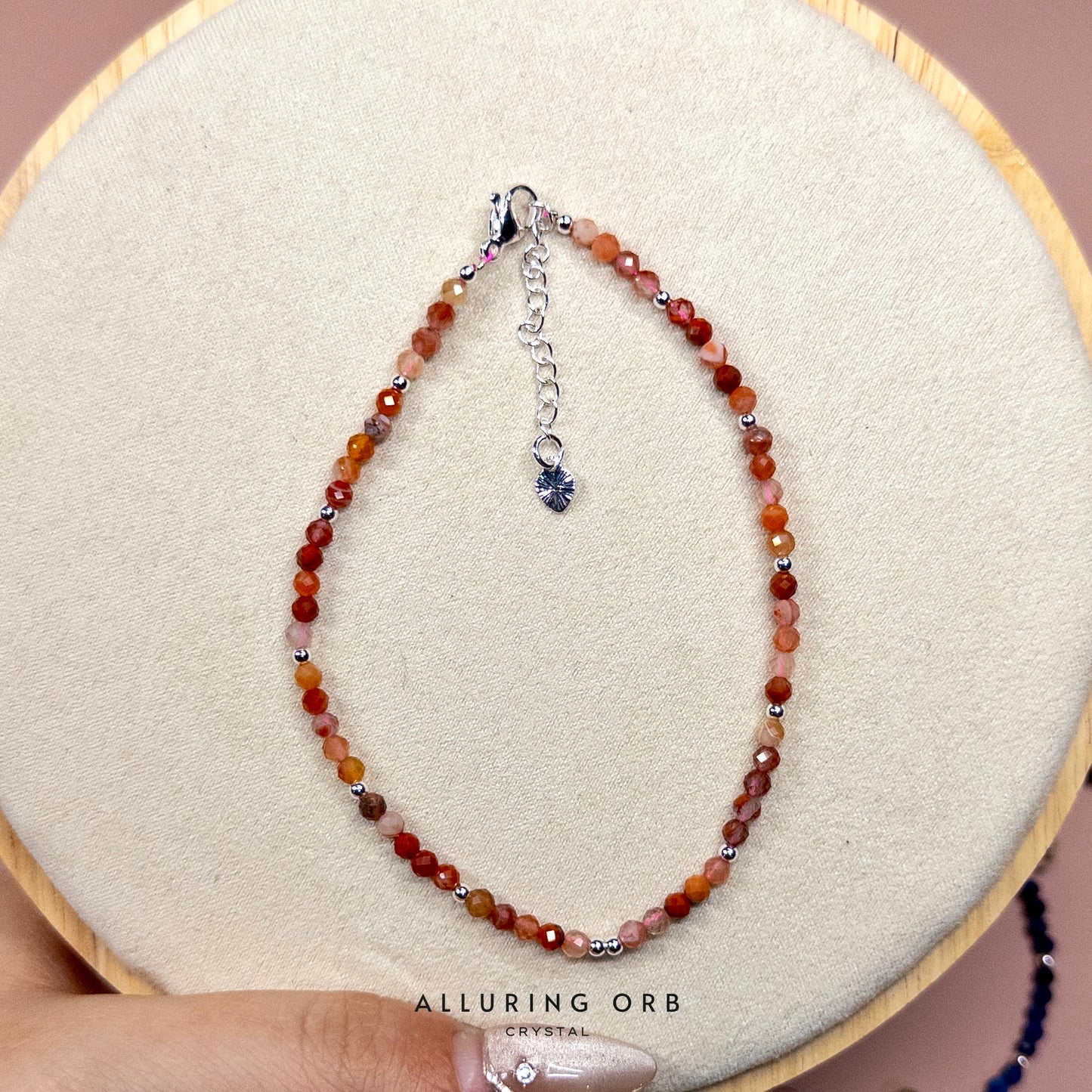 Dainty Crystal Anklet