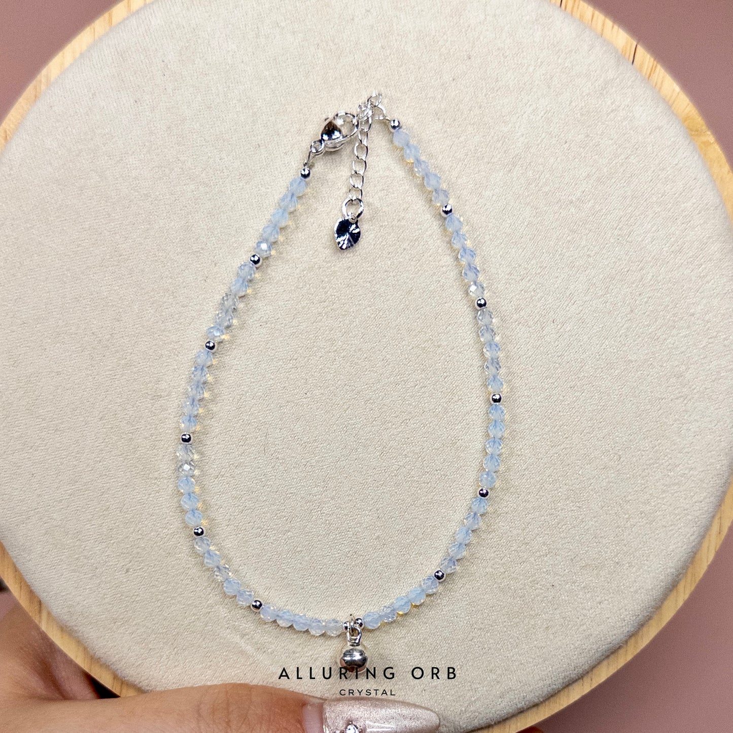 Dainty Crystal Anklet