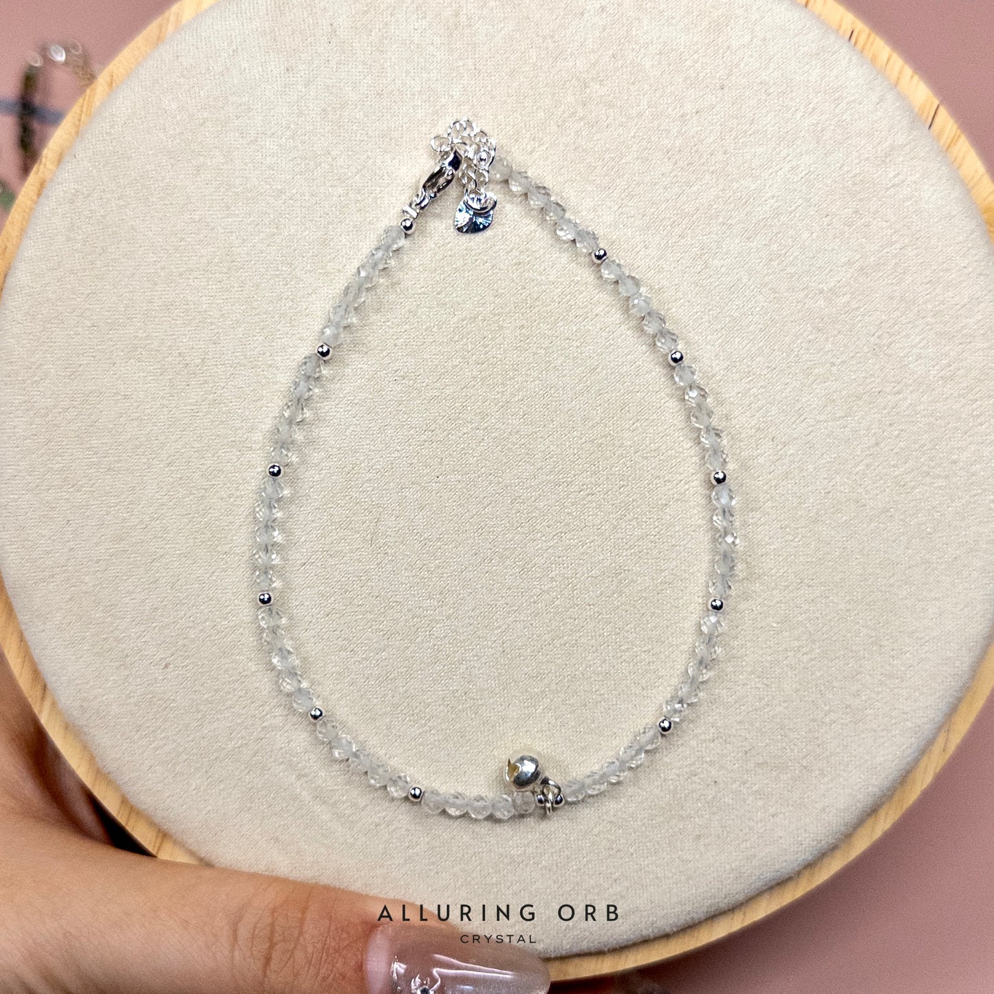 Dainty Crystal Anklet