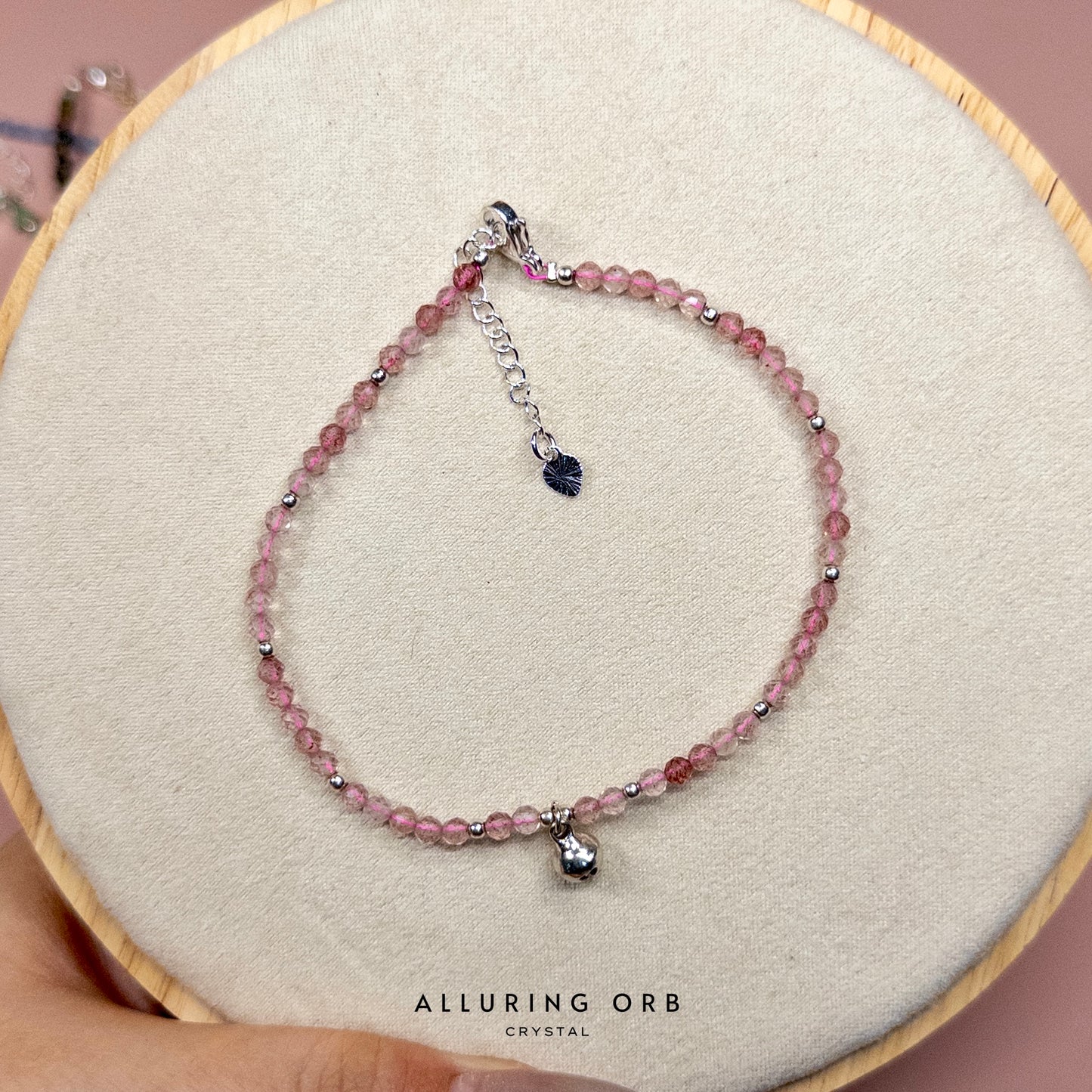 Dainty Crystal Anklet
