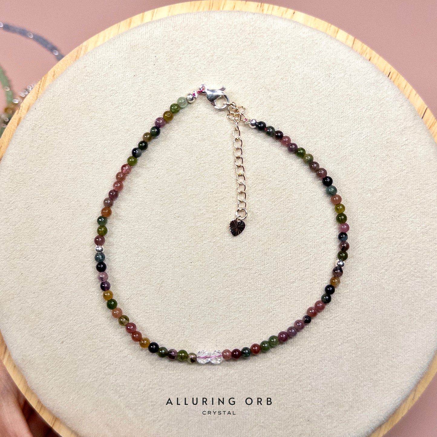 Dainty Crystal Anklet