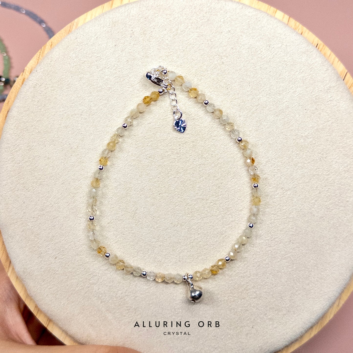 Dainty Crystal Anklet
