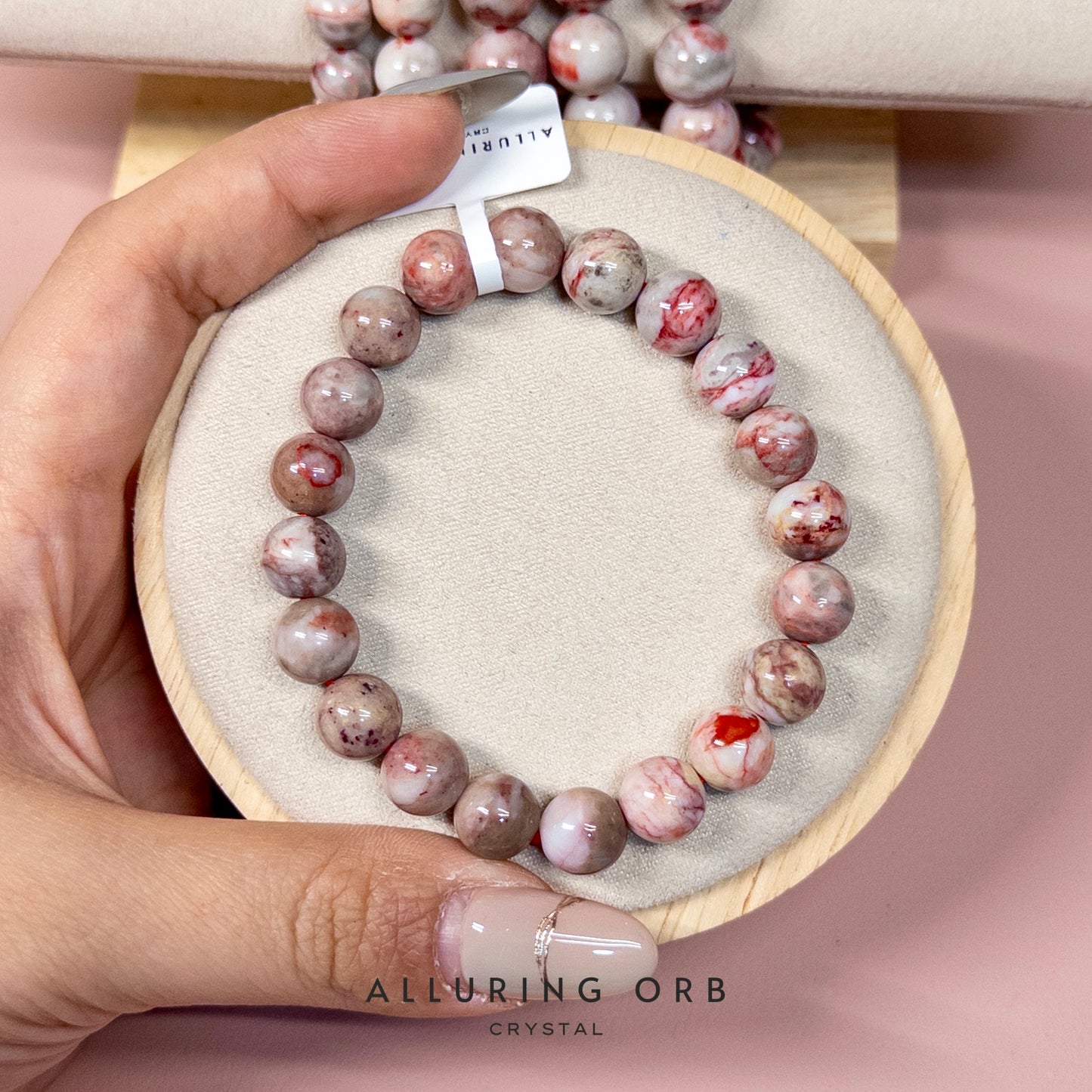 Cinnabar Crystal Bracelet 朱砂