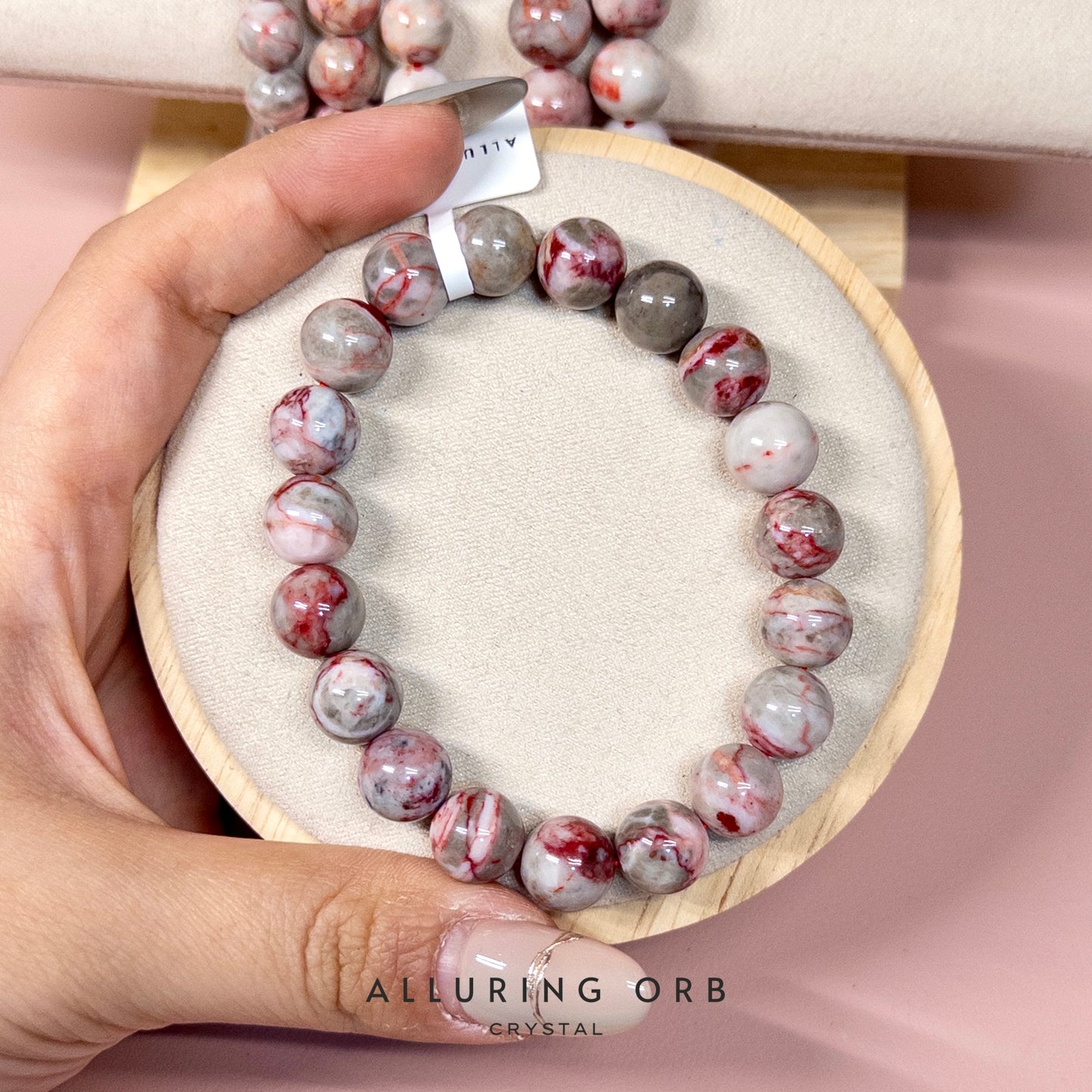 Cinnabar Crystal Bracelet 朱砂