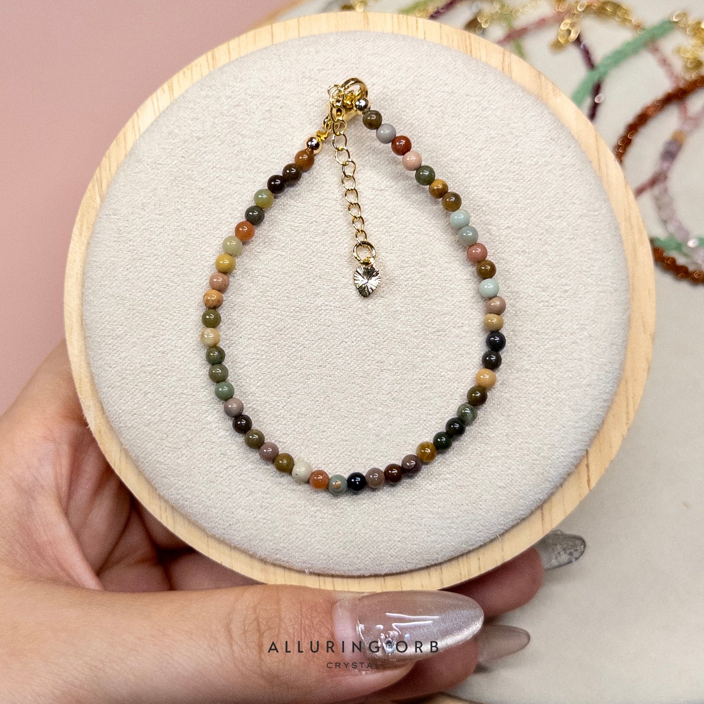 Dainty Crystal Stacker Bracelet