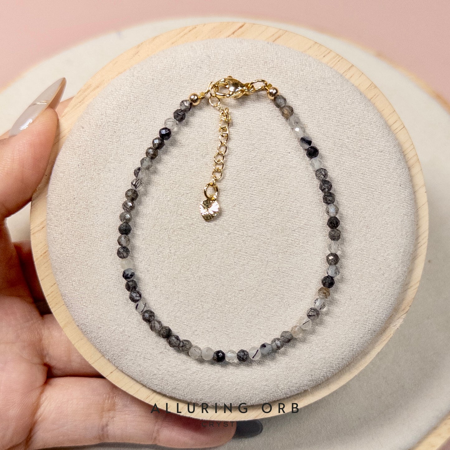 Dainty Crystal Stacker Bracelet