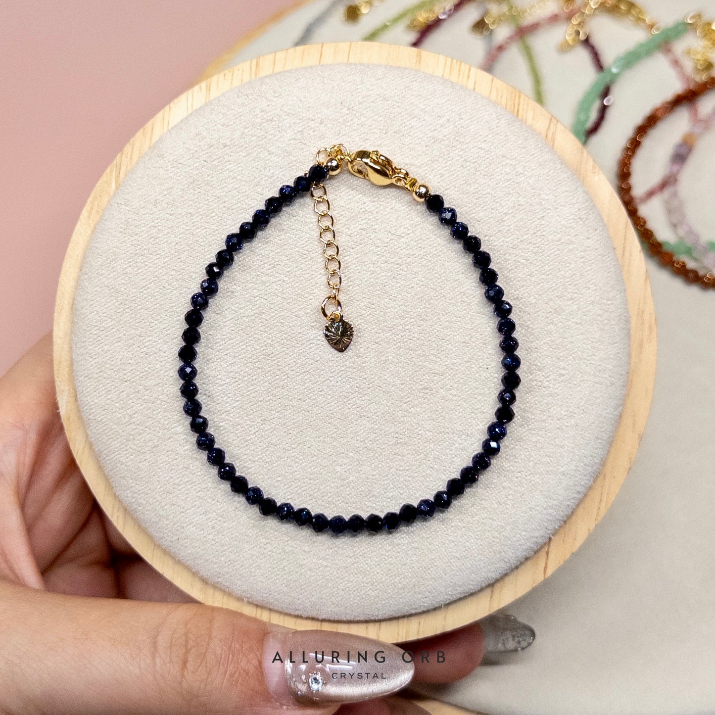 Dainty Crystal Stacker Bracelet