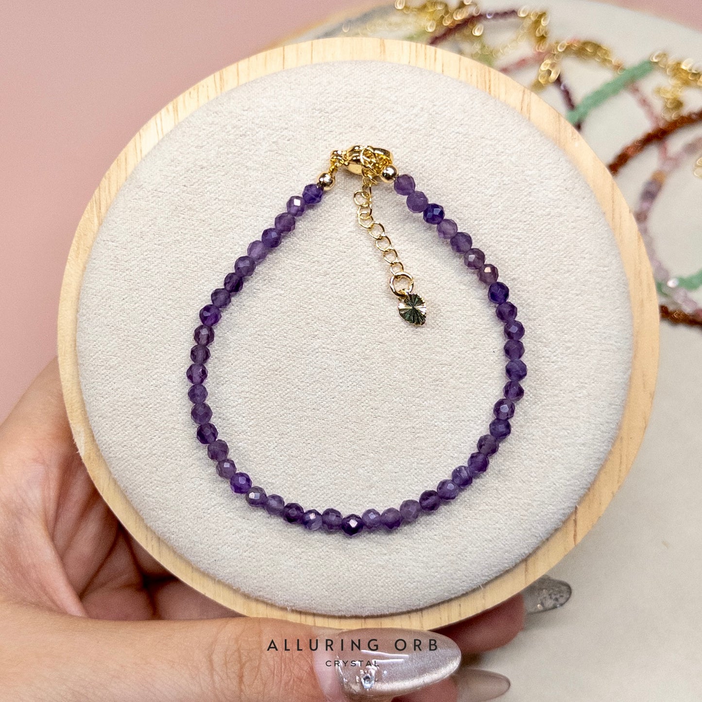 Dainty Crystal Stacker Bracelet