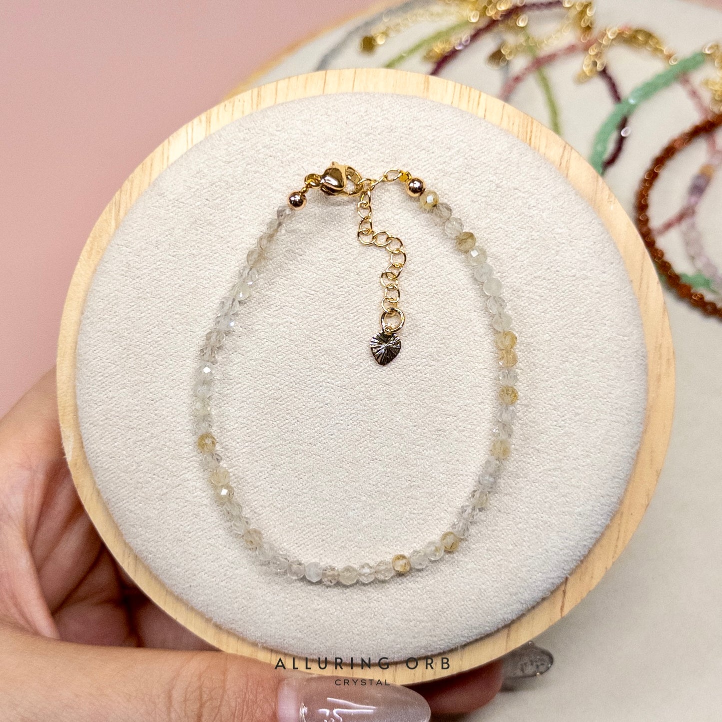 Dainty Crystal Stacker Bracelet