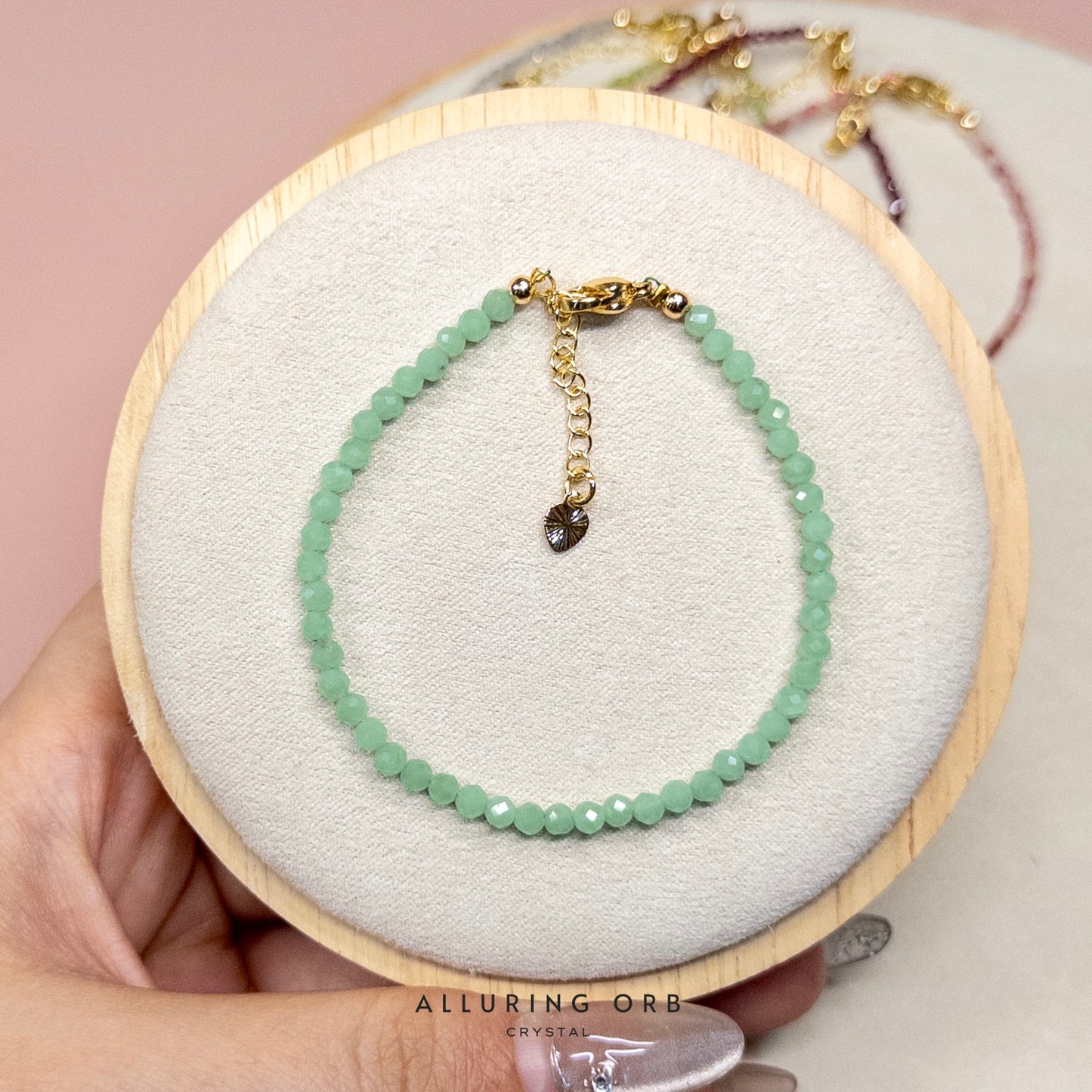 Dainty Crystal Stacker Bracelet