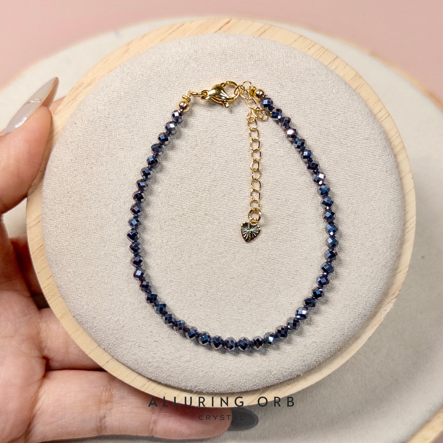 Dainty Crystal Stacker Bracelet