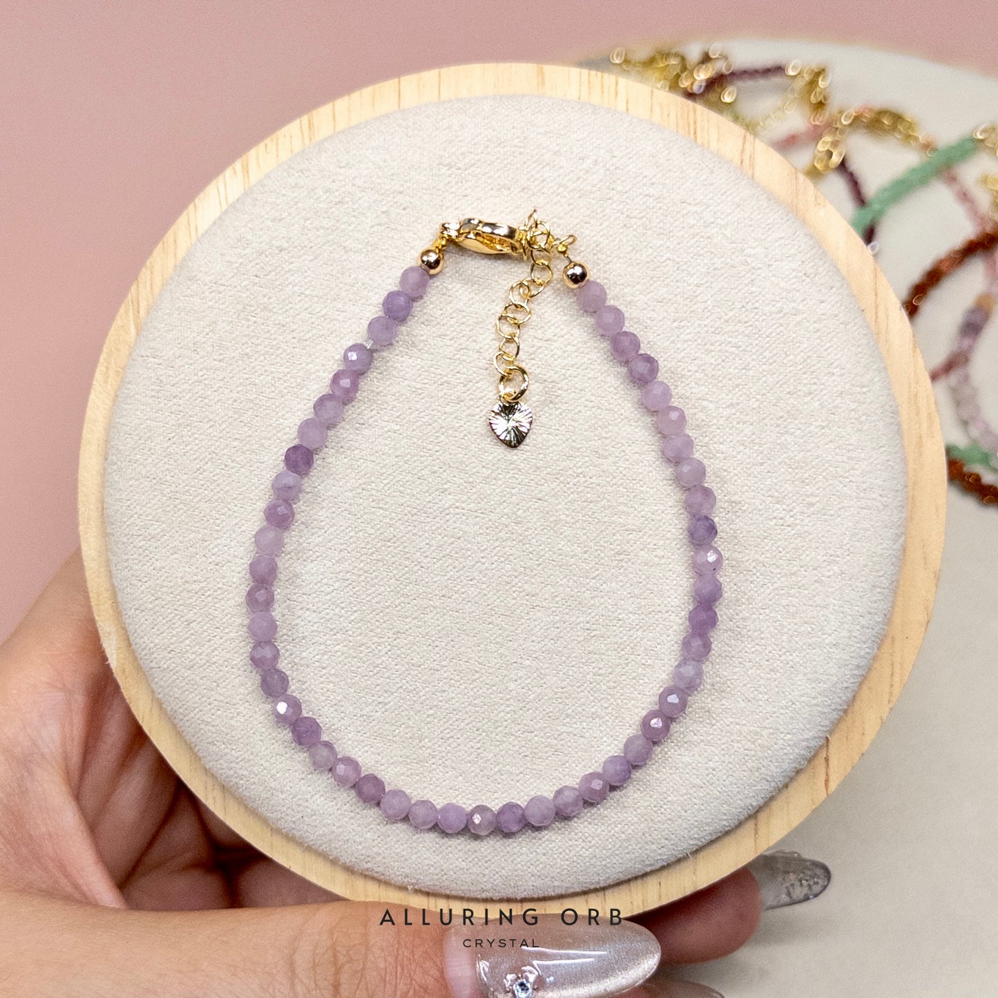 Dainty Crystal Stacker Bracelet