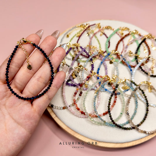 Dainty Crystal Stacker Bracelet