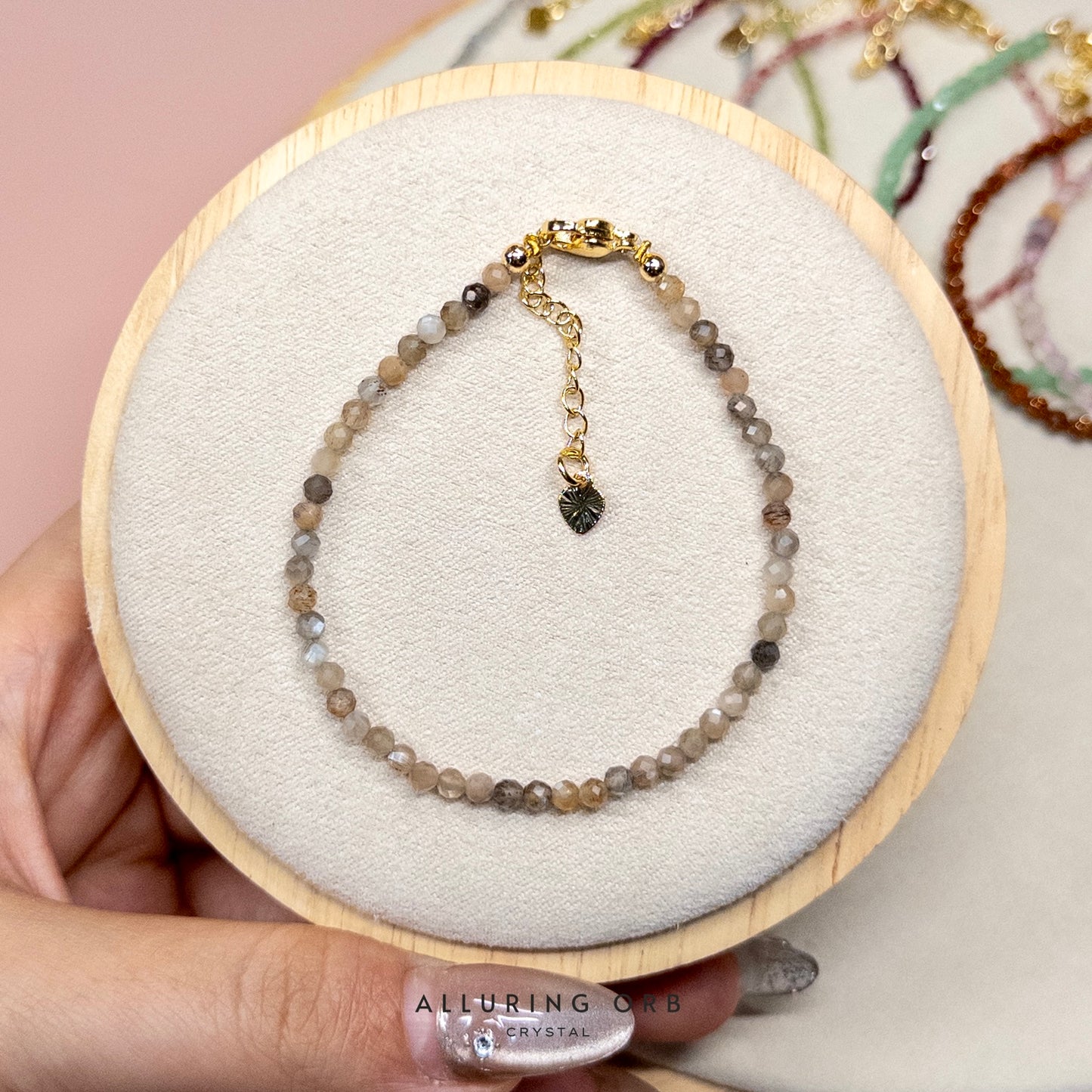 Dainty Crystal Stacker Bracelet