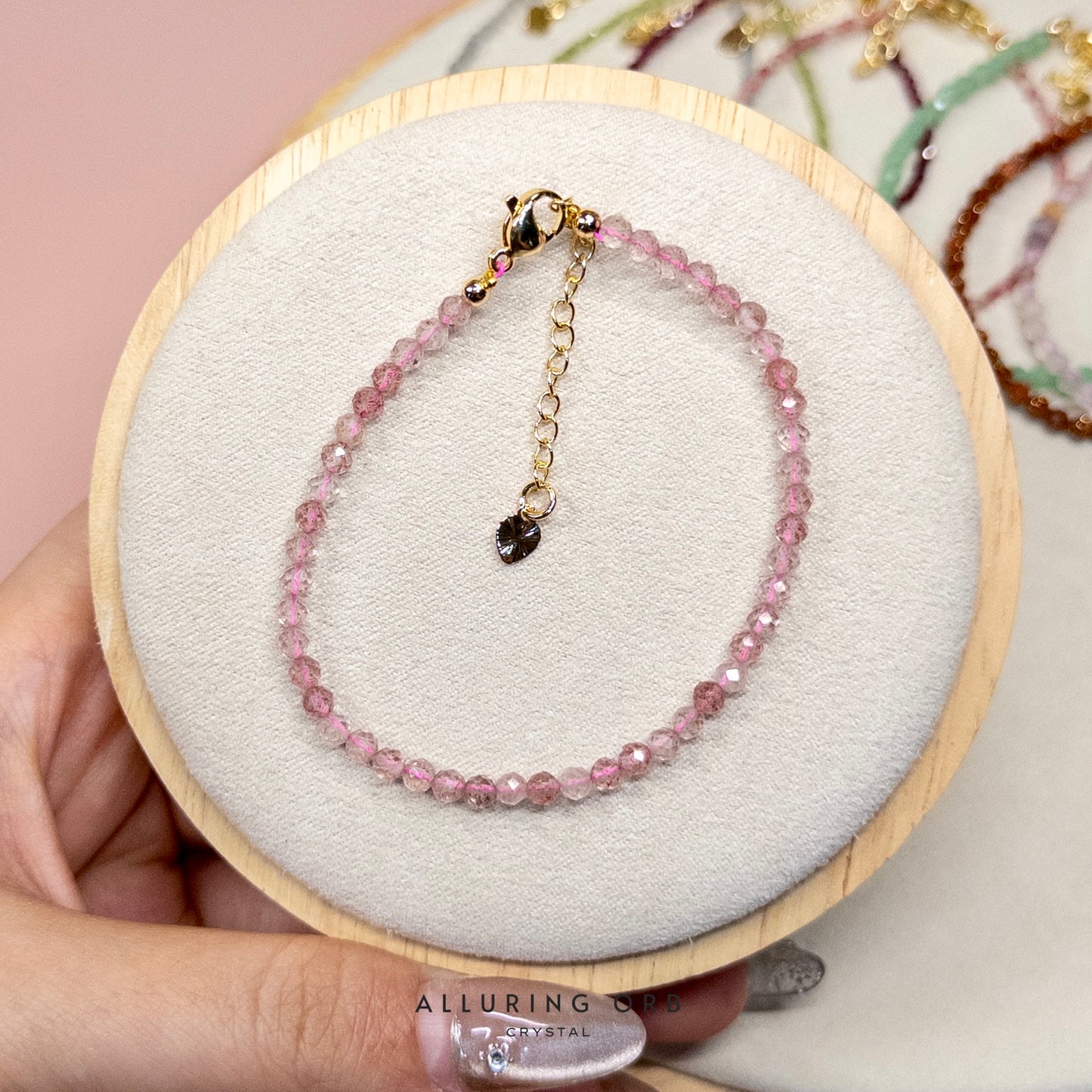 Dainty Crystal Stacker Bracelet